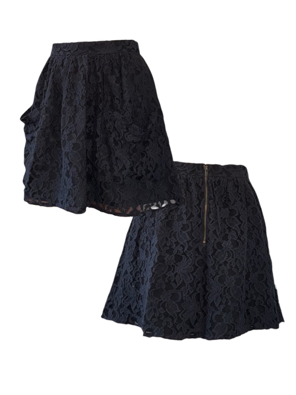 Black Lace Skirt